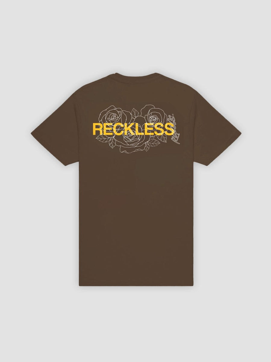 Young & Reckless Mens - Tops - Graphic Tee Endless Bliss Tee - Dark Chocolate
