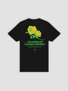 Young & Reckless Mens - Tops - Graphic Tee Flower District Tee - Black