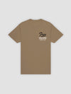 Young & Reckless Mens - Tops - Graphic Tee Free Your Mind Tee - Sand
