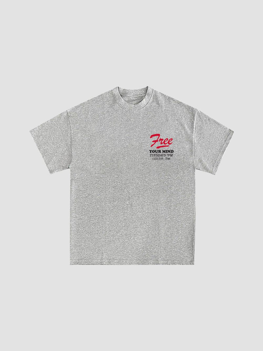 Free Your Mind Tee - Sport Grey