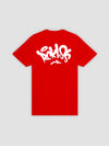 Young & Reckless Mens - Tops - Graphic Tee Full Fat Cap Tee - Red