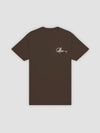 Young & Reckless Mens - Tops - Graphic Tee Full Sig Tee - Dark Chocolate