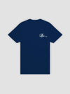 Young & Reckless Mens - Tops - Graphic Tee Full Sig Tee - Navy