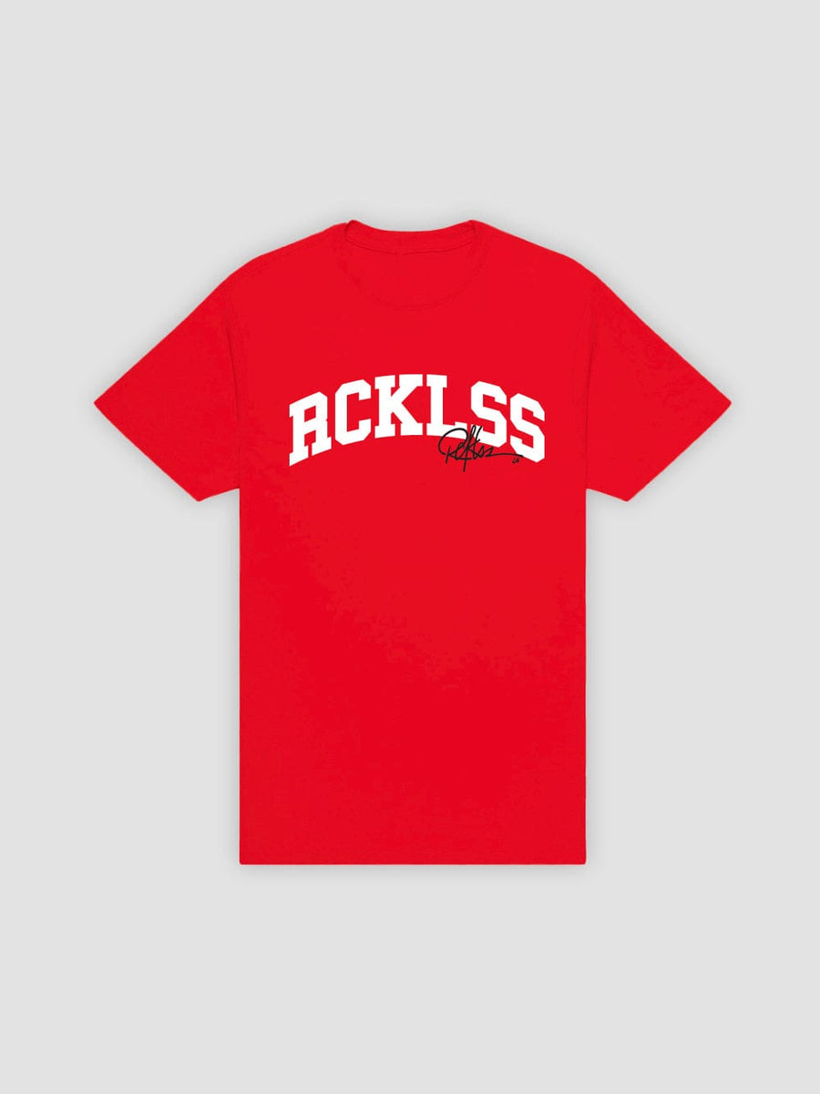 Young & Reckless Mens - Tops - Graphic Tee Homecoming Tee - Red