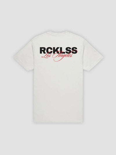 Young & Reckless Mens - Tops - Graphic Tee Inner City Tee - Natural