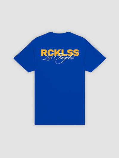 Young & Reckless Mens - Tops - Graphic Tee Inner City Tee - Royal Blue
