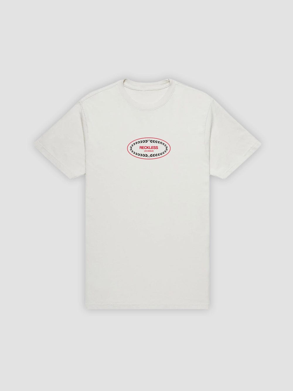 Young & Reckless Mens - Tops - Graphic Tee Inner Demons Tee - Natural