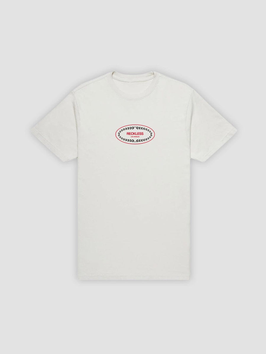 Young & Reckless Mens - Tops - Graphic Tee Inner Demons Tee - Natural