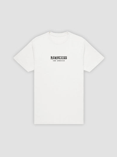 Young & Reckless Mens - Tops - Graphic Tee Internal Tee - White