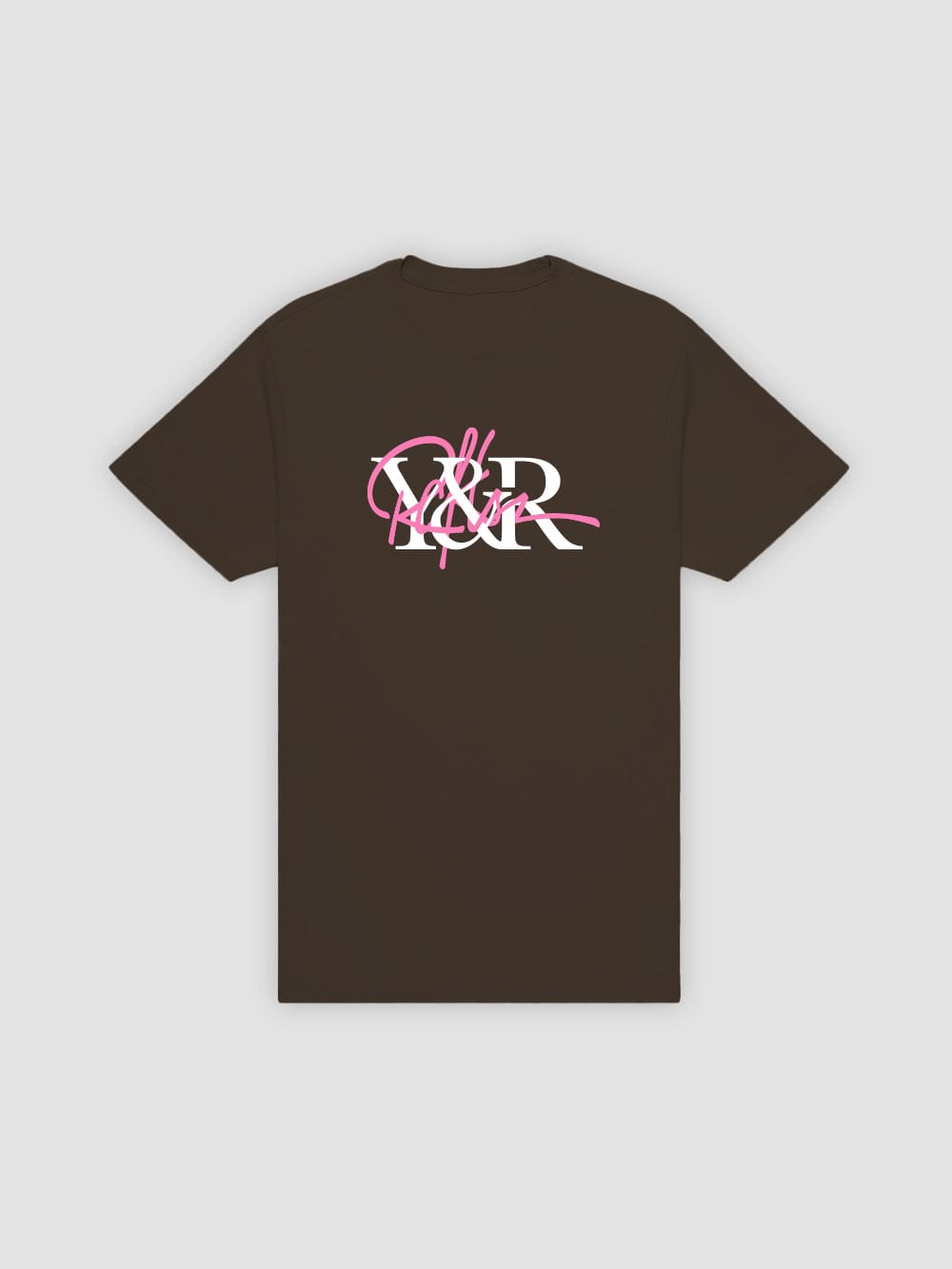Young & Reckless Mens - Tops - Graphic Tee Intertwined Tee - Dark Chocolate