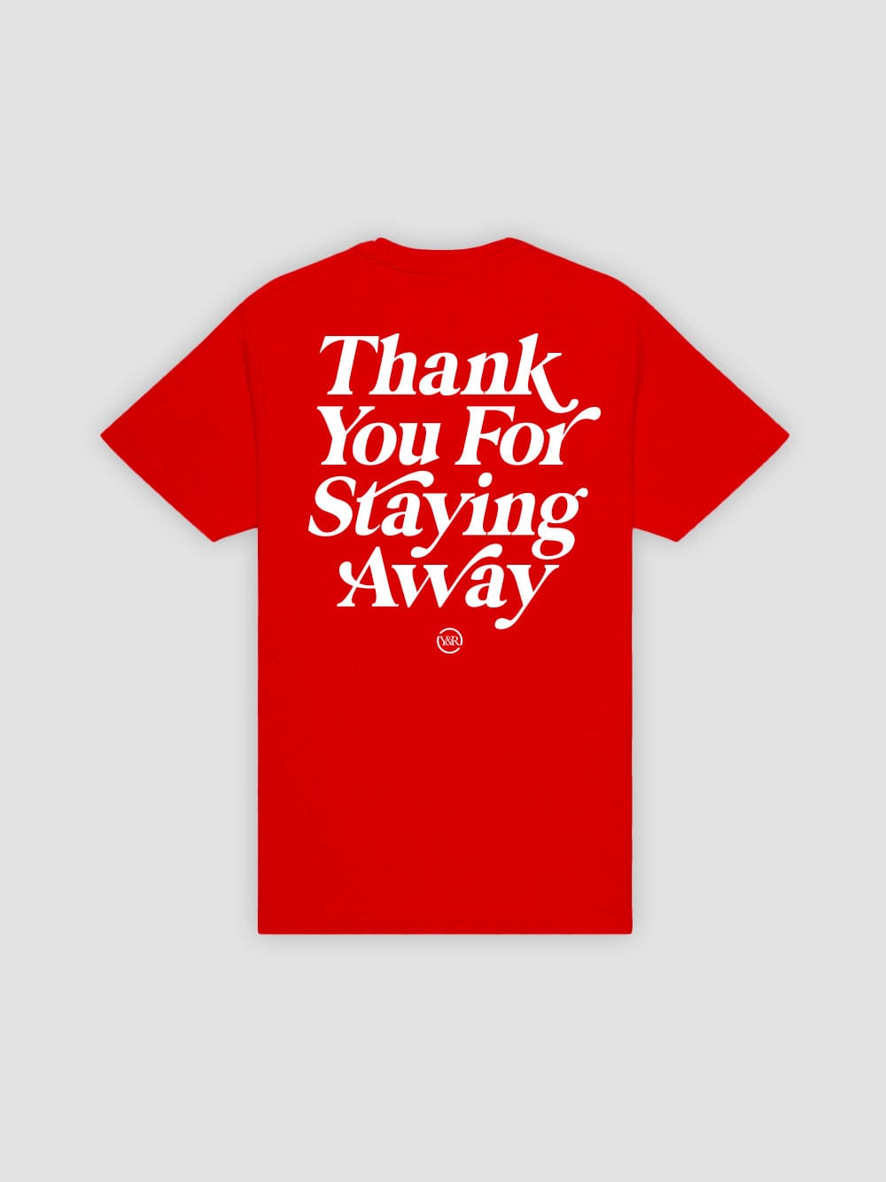 Keep Your Distance Tee - Red