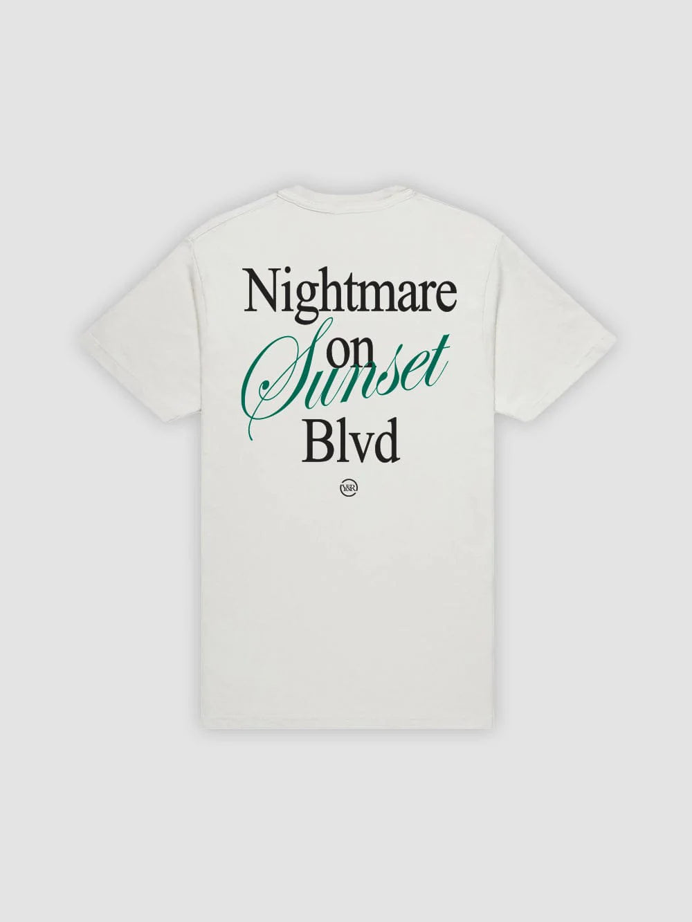 Nightmare on Sunset Tee - Natural