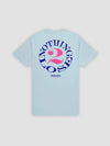 Young & Reckless Mens - Tops - Graphic Tee Nothing 2 Lose Tee - Light Blue