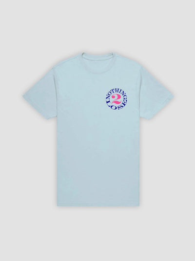 Young & Reckless Mens - Tops - Graphic Tee Nothing 2 Lose Tee - Light Blue