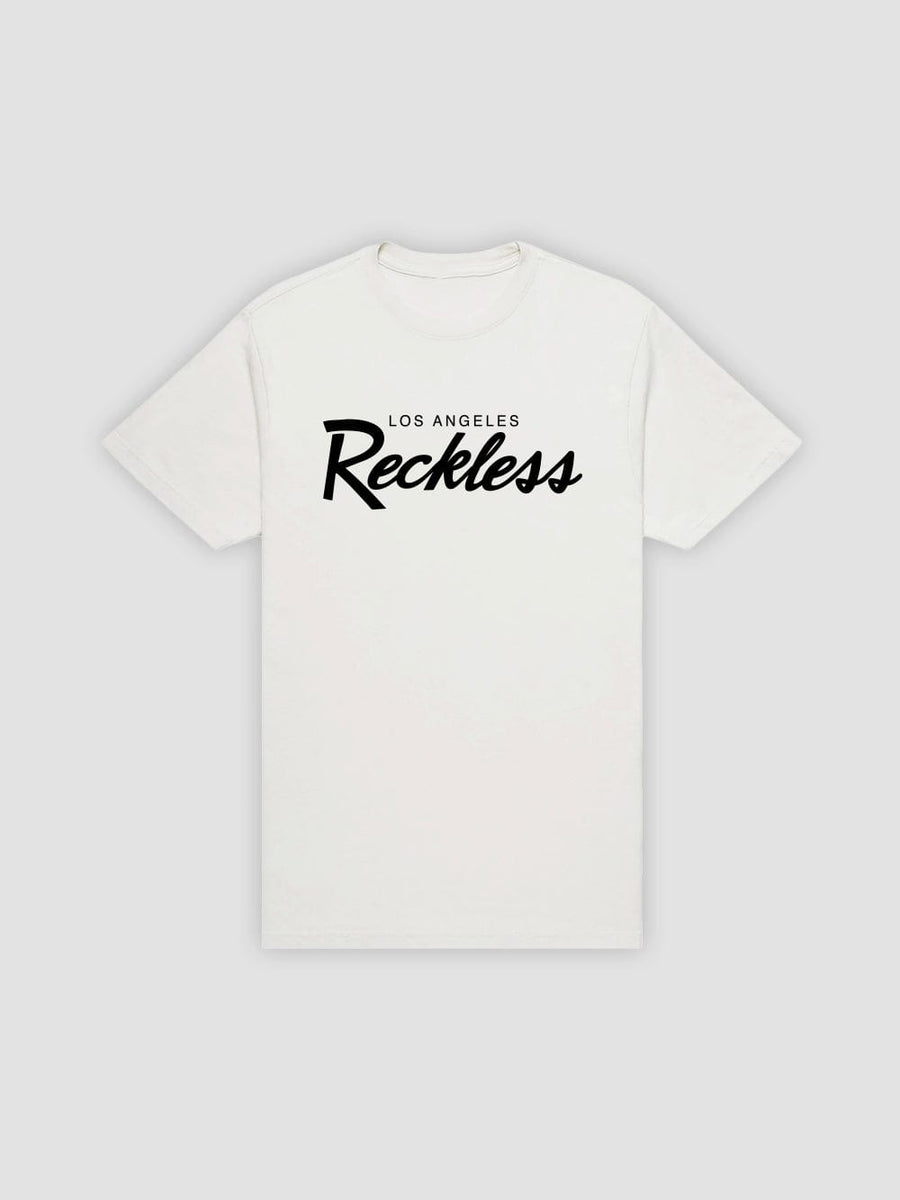 Young & Reckless Mens - Tops - Graphic Tee OG Reckless Tee - White