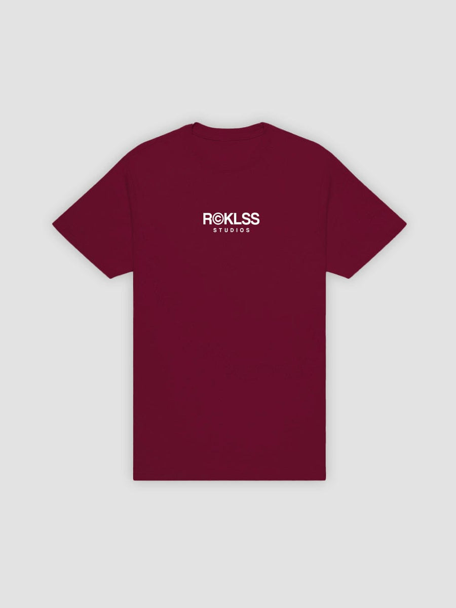 Young & Reckless Mens - Tops - Graphic Tee Primal Sounds Tee - Maroon