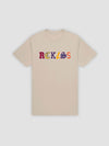 Young & Reckless Mens - Tops - Graphic Tee Ransom Tee - Natural