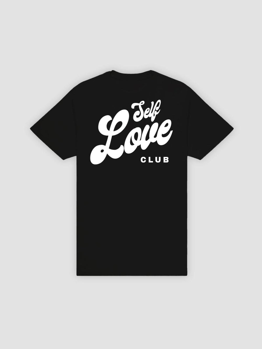 Young & Reckless Mens - Tops - Graphic Tee Self Love Club Tee - Black