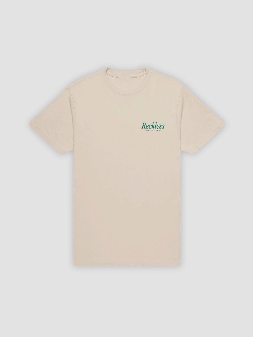 Young & Reckless Mens - Tops - Graphic Tee Sincerely Tee - Natural