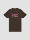 Young & Reckless Mens - Tops - Graphic Tee Specter Tee - Dark Chocolate