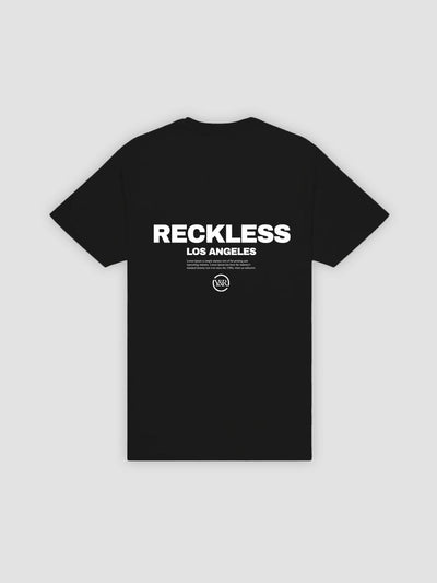 Young & Reckless Mens - Tops - Graphic Tee Standard Issue Tee - Black