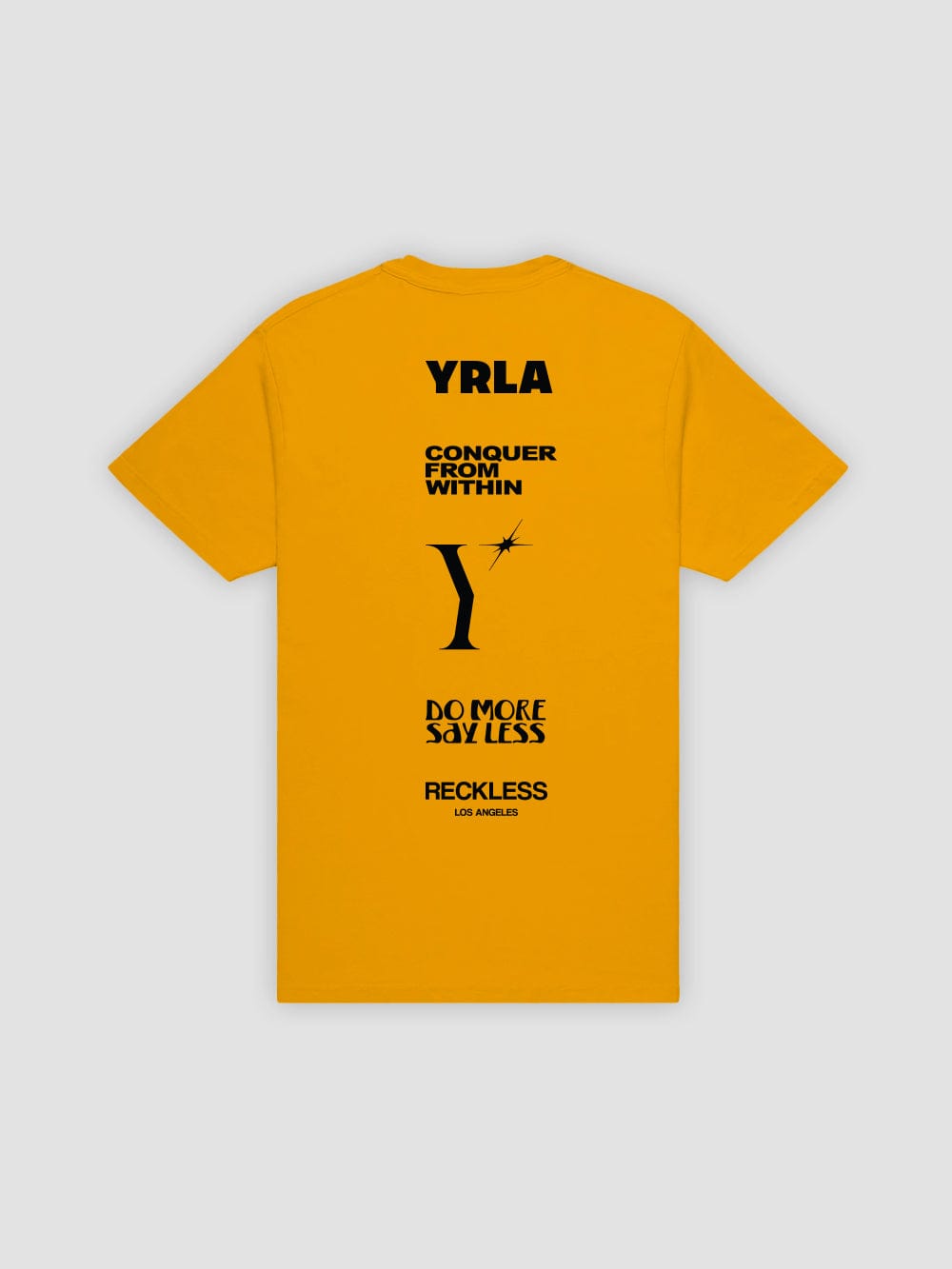 Young & Reckless Mens - Tops - Graphic Tee Stardom Tee - Gold