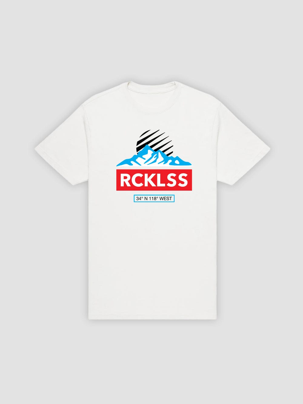 Young & Reckless Mens - Tops - Graphic Tee Vertex Tee - White