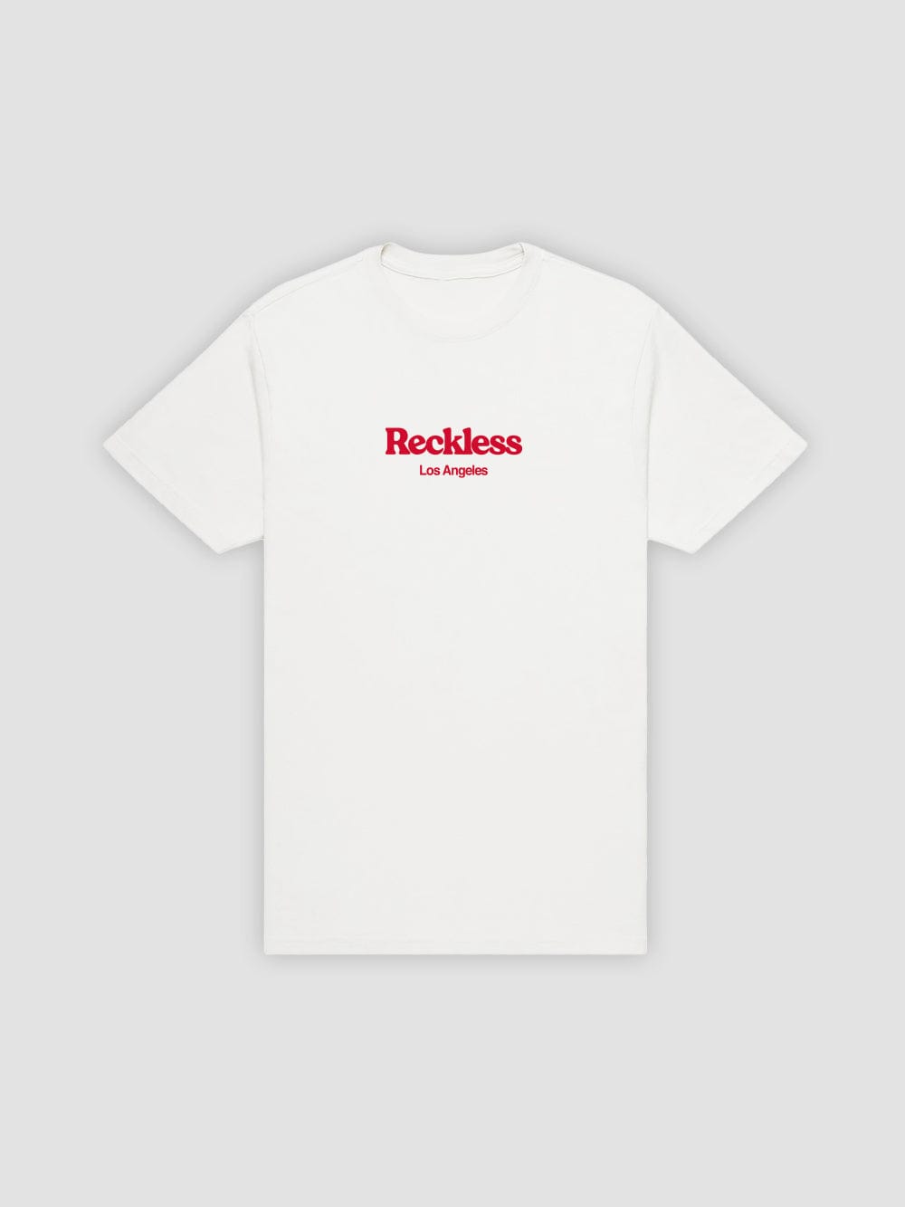 Young & Reckless Mens - Tops - Graphic Tee With You Tee - White