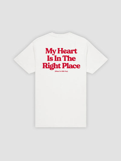 Young & Reckless Mens - Tops - Graphic Tee With You Tee - White